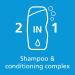 Sanex Nourishing & Gentle 2-in-1 Shampoo and Conditioner 250 ml Pack of 6 Dermatologically Tested Natural Extracts to Nourish & Soften Hair (6 x 250 ml) Shampoo/Conditioner - Buy Online on GoSupps.com