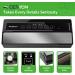 GERYON Automatic Vacuum Sealer Machine | Detachable Design | LED Indicator Lights | Dry & Moist Food Modes | Compact Design | Starter Kit Included (Silver) - Buy Online on GoSupps.com