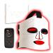 Light Therapy Mask for Skin Care Ultra Lightweight Thin Facial Mask 292 LEDs High Enery Infrared Red Light Therapy Device for Face Professional Photo Rejuvenation at Home