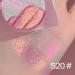 ALICE Glitter Eyeshadow - Korean Makeup - Chameleon Metallic - 24H Long Lasting - Vegan Loose Glitter Powder (Aurora Bicolor Pink S20) - Buy Online on GoSupps.com