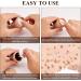 Vesaneae Fast Waterproof and Durable Stamp for Fake Freckles Waterproof Quick Dry Freckle Marker Natural Freckle Makeup Pad - Buy Online on GoSupps.com
