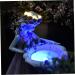 Solar Fairy Statue Solar Fairy Garden Ornaments Outdoor Solar Lights Fairy Figurine Resin Angel Garden Ornaments for Patio Yard Lawn Porch Decor - Buy Online on GoSupps.com