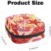 Starfish Seashell Pattern Sanitary Napkin Storage Bag - Portable Menstrual Period Kit Pouch - Buy Online on GoSupps.com