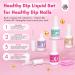 Saviland Dipping Powder Nails Set - 30 Colors Starter Kit with Electric Nail Miller & Complete Liquid Set for Perfect Nail Thickness - Buy Online on GoSupps.com