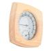 Digital Sauna Space Thermometer Hygrometer | Accurate Humidity & Temperature Display | Durable Wood | Perfect for Sauna & Bathroom - Buy Online on GoSupps.com
