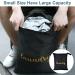 2-Pack Waterproof Travel Laundry Bags - Reusable Wet/Dry Bag for Gym, Swimsuits, Diapers - 17x22 Inches (Gray/Black) - Buy Online on GoSupps.com