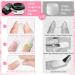 Clear Pink Solid Builder Gel for Nail Extension - Dual Form Flower Nail Art - 14g - Non-Stick & Hard Gel - DIY Nail Salon at Home - Buy Online on GoSupps.com
