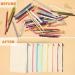 EOOUT 16pcs Blank Canvas Zipper Pouch Set - DIY Craft & Makeup Bags - Colored Zipper - Bulk Canvas Cosmetic Bag - Multi-Purpose Travel Bags - 8.3x5inch - Colorful 16 Pack - Buy Online on GoSupps.com