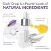 Bakuchiol Face Serum - Natural Retinol Alternative | Organic Vitamin C Moisturizer | Vegan Anti-Aging Treatment for Wrinkles - Buy Online on GoSupps.com