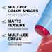 Creamy Blush Stick - Lightweight Multi-Use Stick for Lips & Cheeks | Dual End Long-Lasting Instant Color - Multifunctional Daily Use Versatile Beauty - Buy Online on GoSupps.com