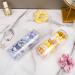 Clear Hair Scrunchie Holder Stand with Lid - 2 Pack | Hair Ties & Accessories Organizer for Teen Girls - FABROK - Buy Online on GoSupps.com