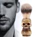 Buy Men's Beard Brush | Skull Head Barber Brush for Grooming & Shaving | International Shipping - Buy Online on GoSupps.com