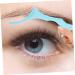 minkissy brow template eyebrow makeup tools eyebrow shaping template silicone makeup stencil brow makeup supplies eye brow stencil eye brow shapers for women third gear Silica gel blindfold 17.3x5.9cm Blue - Buy Online on GoSupps.com