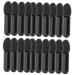 FRCOLOR 100pcs Mini Eyeshadow Swab Lip Balm Brush Makeup Brush Makeup Wand Foam Eyeshadow Black Eyeshadow Cosmetics Lipstick Applicator Set Plastic Miss