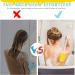 3 Long Handle Bath Sponges 22.4'' Lightweight Back Washer Handled Butt Scrubber - Yellow Sponge - Buy Online on GoSupps.com