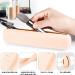 Qetlavee 2-Stk Portable Cosmetic Bag Set | Makeup Brush Holder & Sponge Organizer for Travel | Light Pink Makeup Storage - Buy Online on GoSupps.com