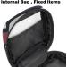 Javenproeqt Portable Women's Binding Bags | Menstrual Cup Pocket & Pads for Teens | Hello Autumn Raccoon Design - Buy Online on GoSupps.com