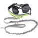 Cadrim Hands Free Dog Lead Walking Belt Ajustable Lead Dog Leash Waist Belt Pet Dog Leash Coupler Running Jogging Walking Dogs Lead Belt Adjustable with 2 Pack Bags and Reflective Strip 38kg (Grey) - Buy Online on GoSupps.com