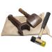 Multifunctional chiropractic hammer hard Wenge body massage hammer for joints of the lumbar spine states to reset the neck and lumbar spine free elastic hammer 3PCS-1