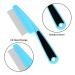 Molain Cat Dog Flea Comb Set - 4-Piece Pet Grooming & Tear Stain Remover Comb (Light Blue) - International Shipping Available - Buy Online on GoSupps.com