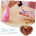 Ipetboom Nail Display Stand 4 Sets Nail Holder Manicure Tools Lotus Magnet Manicure Racks - Buy Online on GoSupps.com