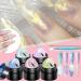 3D Nail Gel 3D Nail Molding Gel | 5 Colors Nail Solid Builder Carving Gel - Non Stick Manicure Set with Carving Pen for Moulding Constructio - Buy Online on GoSupps.com