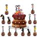Coraline Theme Birthday Party Supplies Coraline Cake Decorations with 1pcs Cake Topper 24pcs Cupcake Toppers for Kids Coraline Birthday Party Decorations