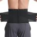 Lower Back Support Belt For Women Back Brace For Intant Pain Relief Anti-skid Lumbar Support Belt Adjustable And Breathable For Herniated Disc Sciatica ( Color : Black Size : S(Waist: 24.9-32.8 Inch S(Waist: 24.9-32.8 Inch) Black