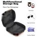 Buy Women's Bonds Storage Pockets - Portable Period Kit Bag in Checkered Brown Black White & Blue - Perfect for Feminine Products - Buy Online on GoSupps.com