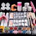 Professional Acrylic Nail Kit Set with Glitter Decorations and Nail Dryer - DIY Gel Manicure Set - Buy Online on GoSupps.com