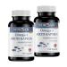 Norsan Premium Omega 3 Arctic cod oil capsules 2x120 capsules/1 500mg omega-3 per portion/omega 3 capsules high dose with 480mg EPA & 720mg DHA/Fisch l capsules from sustainable cultivation 1 piece (2-pack)