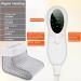 Buy Dewel Electric Foot Warmer - Washable Lining Fast Heating 30-60 10 Temperature Levels & 3 Timer Settings - Light Gray - Buy Online on GoSupps.com