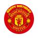 YummyArt Edible Cake Topper - edible cake decorations 20cm diameter edible cake toppers compatible with manchester united cake topper edible football cake toppers edible