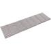 Buy Organic Spelt Pillow 75x20cm | Large 8-Chamber Heat Pad | Brown-White | Eco-Friendly Sleep Comfort - Buy Online on GoSupps.com