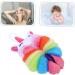 Didiseaon Bath Ball Tools for Kids Sponges for Body Bath Sponges Wash Clothes for Baby Kids Body Loofahs Unicorn Body Scrubber Lovely Bath Scrubbers Kids Bath Shower Balls Bubble Making Nets - Buy Online on GoSupps.com