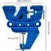 XCMAN Ski Snowboard Vise for Tuning Waxing and Repair Set of Non-Slip Vice Grips with Horizontal and Vertical and Tilt Working Positions Rubber Ski Brake Retainers Pair - Buy Online on GoSupps.com