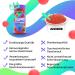 Bubblblemania Bubble Tea Pearls - Popping Boba & Tapioca Pearls for Delicious Bubble Tea | Watermelon Flavor | Ready to Enjoy! - Buy Online on GoSupps.com