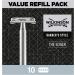 WILKINSON SWORD - Barber's Style For Men | Premium Double Edge Stainless Steel | Pack of 10 Blade Refills - Buy Online on GoSupps.com