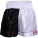Farabi Sports Muay Thai Kickboxing MMA Boxing Training Shorts - White/Black - X-Large - Buy Online on GoSupps.com