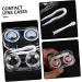 Solustrative 20-Piece Contact Lens Container Set | Portable Lens Carrier & Makeup Mirror | Ideal for Cosmetic Care - Buy Online on GoSupps.com