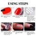 LoveOurHome 8pc Nail Stamping Kit | Geometric Flower Heart Designs | French Manicure Stamps for Women and Girls - Buy Online on GoSupps.com