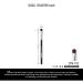 SILSTAR Professional Small Shadow Brush - Cruelty-Free Pony Hair Eye Brush for Flawless Makeup Application | Natural Birch Wooden Handle | Made in Korea - SPB015 - Buy Online on GoSupps.com