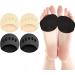 WLLHYF 2 Pairs Fabric Forefoot Pads for Women - Metatarsal & Ball of Foot Cushions for Pain Relief | Reusable & Invisible Socks - Buy Online on GoSupps.com