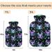 Naanle Halloween Black Cats Hot Water Bottle | 1L Transparent Heat & Cold Therapy | Pain Relief & Comfort - Buy Online on GoSupps.com