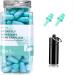 VeoryFly Soft Foam Ear Plugs for Sleep 122 Pcs 38 dB Highest SNR Ear Plugs for Sleeping Noise Cancelling Reusable Comfortable Hearing Protection Foam Earplugs for Sleep Snoring Work Lound Noise Blue