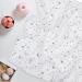 Miracle Baby Muslin Swaddle Blanket 115x150cm - Grey Stars - Cotton Summer Layer - For Boys and Girls - Buy Online on GoSupps.com