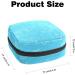 Sanitary Napkin Storage Bag Portable Period Bag for Women Teen Girls Cartoon Teeth Pattern Menstrual Cup Pouch Nursing Pad Holder (Multicolor) Color 3 - Buy Online on GoSupps.com