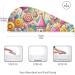Sweet & Sweet Candy Lollipop Land Hair Towel 2 Pack - Super Absorbent Hair Drying Turbans with Button Twist Wrap for Women & Girls | Fast International Shipping - Buy Online on GoSupps.com