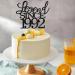 legend since 1992 cake topper 32nd birthday happy birthday cake topper men and women cheer 32 years old handmade black glitter cake decoration - Buy Online on GoSupps.com