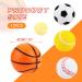 TIESOME Quiet Foam Cat Toy Balls 12PCS 4 CM Large Sponge Cat Ball Soft Cat Soccer Ball Playset Interactive Cat Toys Cat Exercise Toy Balls Pet Sports Ball for Cat Kitten - Buy Online on GoSupps.com